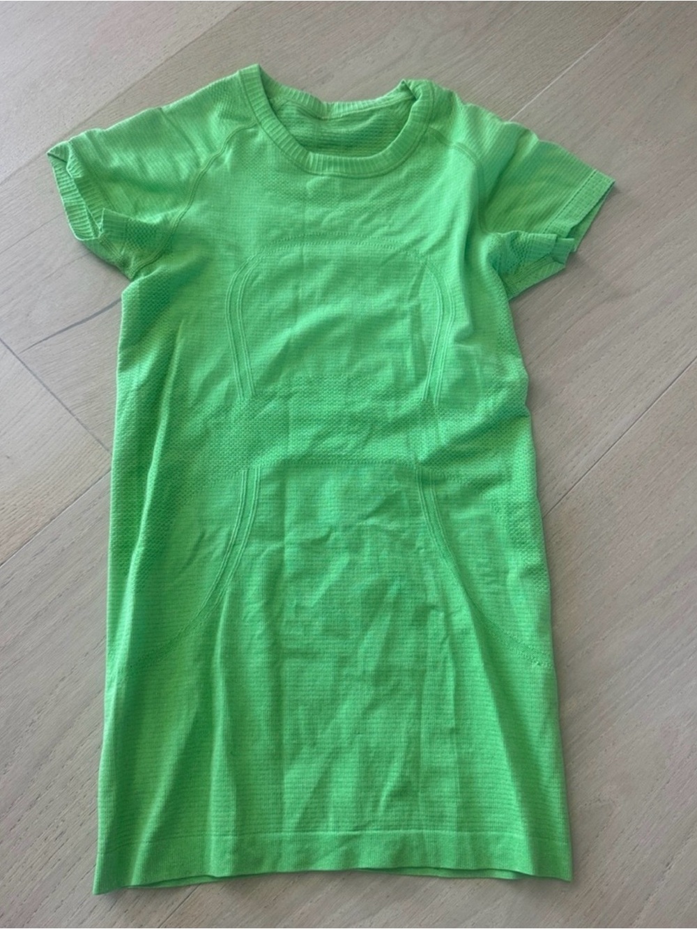 lululemon athletica  Green Short Sleeve Active Tee